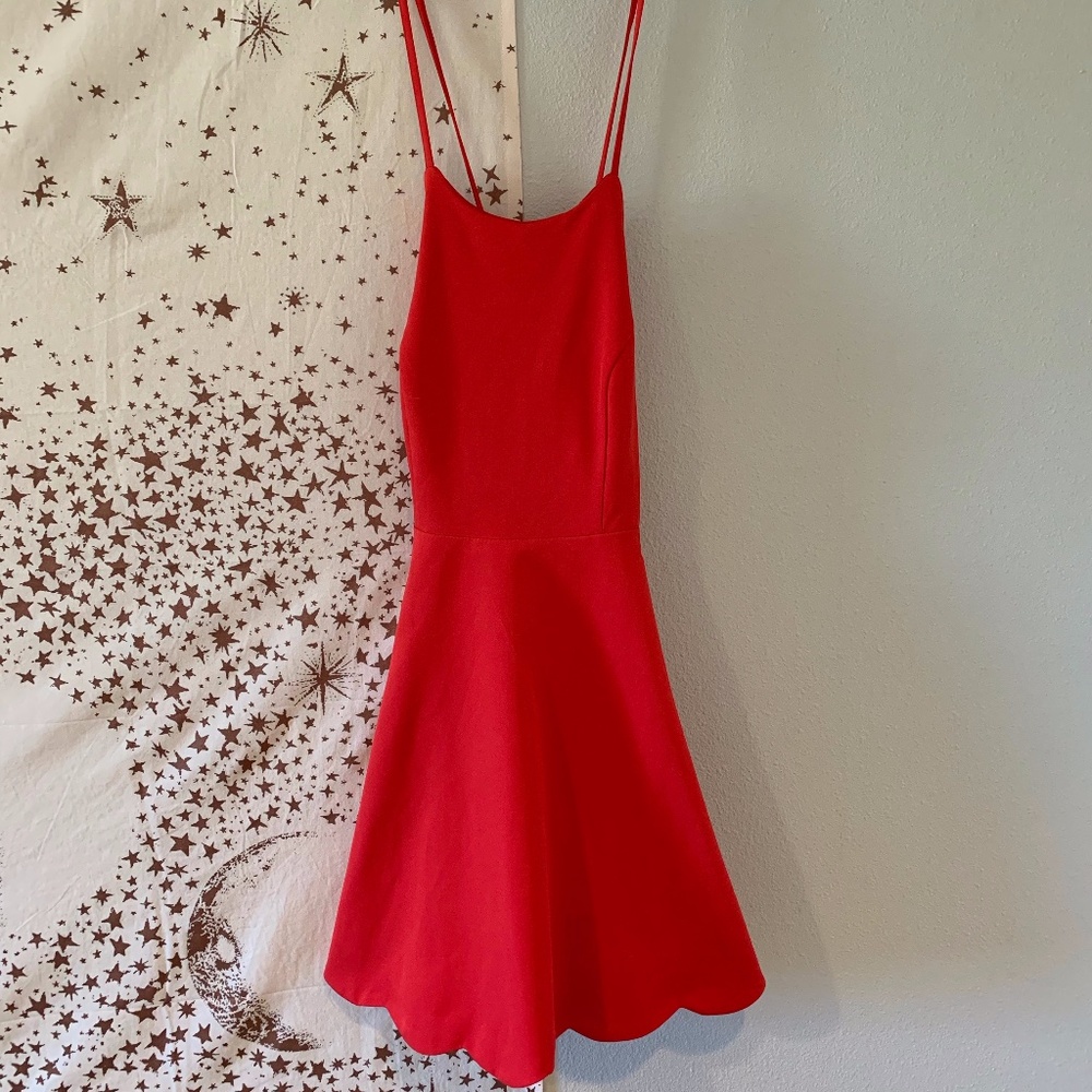 Women's Red Homecoming Dress
